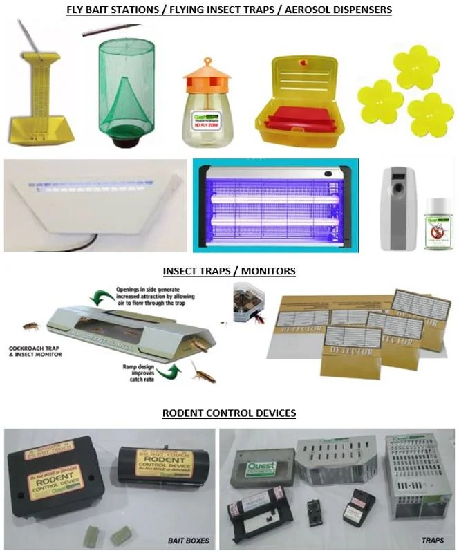 Baitstations, Traps, Monitors